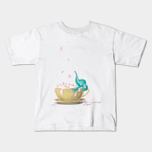 Elephant Tiffan & marshmallow Kids T-Shirt